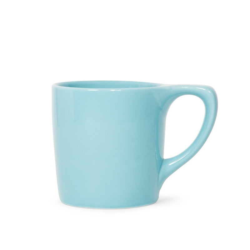 10oz Lino Diner Coffee Mug - Blue