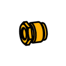 Steam Valve Fixing Nut Brass (Special Order Item)