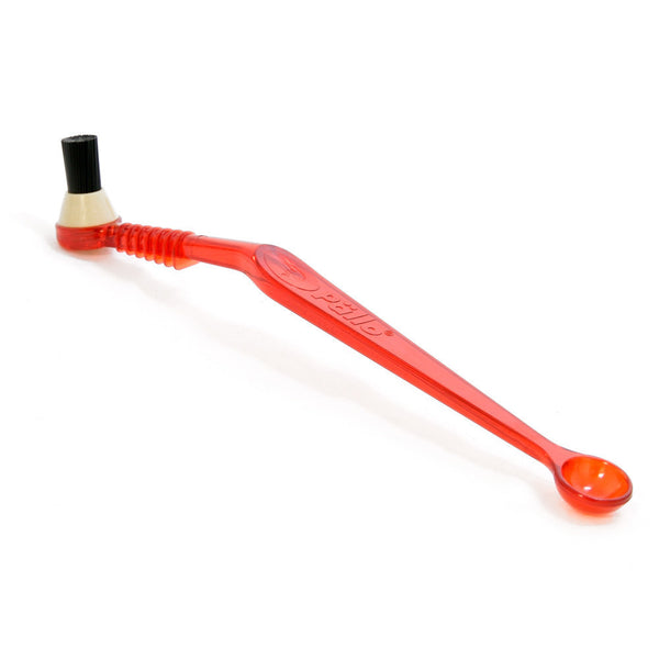 Coffee Machine Cleaning Brush, Plastic Double Head Removable Brush