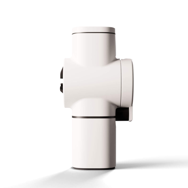 white pietro manual coffee grinder