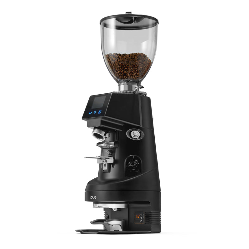 puqpress m4 automatic tamper black with grinder