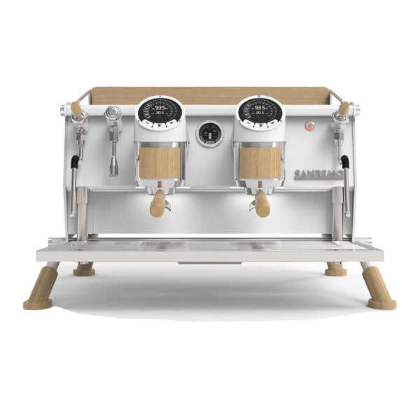 sanremo cafe racer white wood slim 2 group