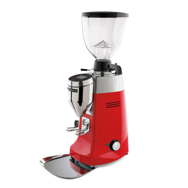 Mazzer Robur S Electronic Commercial Espresso Grinder - Red