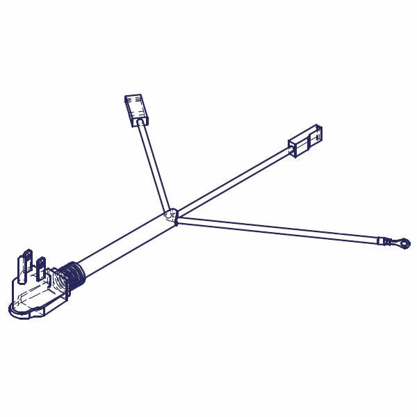 Power Cord with Terminals - Nuova Simonelli (Special Order Item)