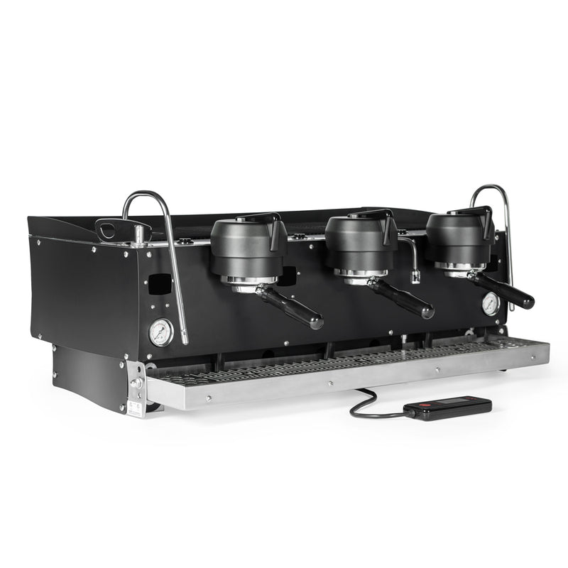 synesso s300 3 group espresso machine black front