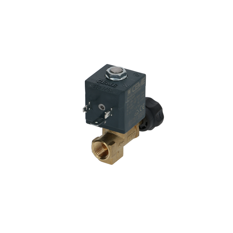 220V 1/4" Two-way CEME Adjustable Hot Water Solenoid