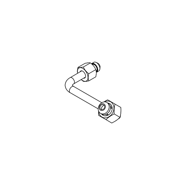 Nuova Simonelli Aurelia Flowmeter to Heat Exchanger Pipe - Right (Special Order Item)