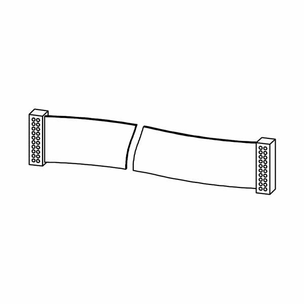 Nuova Simonelli 10 Pin Display Ribbon Cable (Special Order Item)