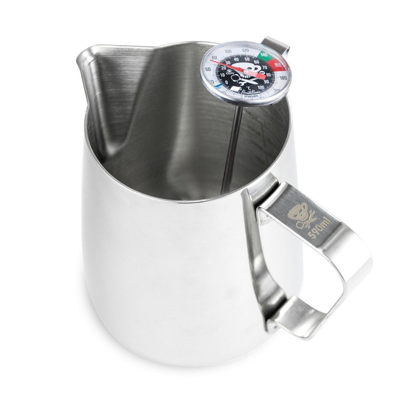 20oz. Steaming Pitcher & Thermometer Combo
