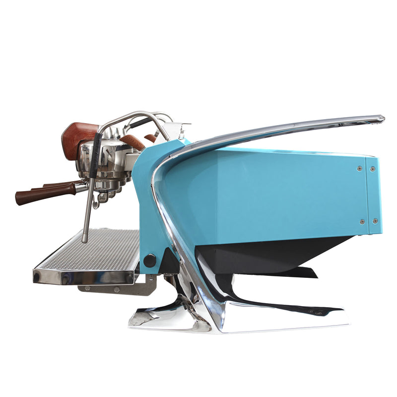 slayer steam lp 3 group espresso machine turquoise