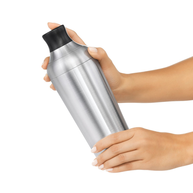 Whosale: double wall stainless steel cocktail shaker bottle