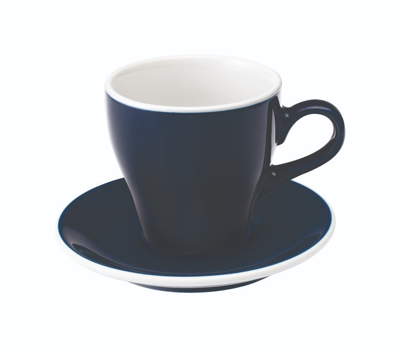 Tulip Style Latte Cup & Saucer (9.5oz/280ml) - Set of 2