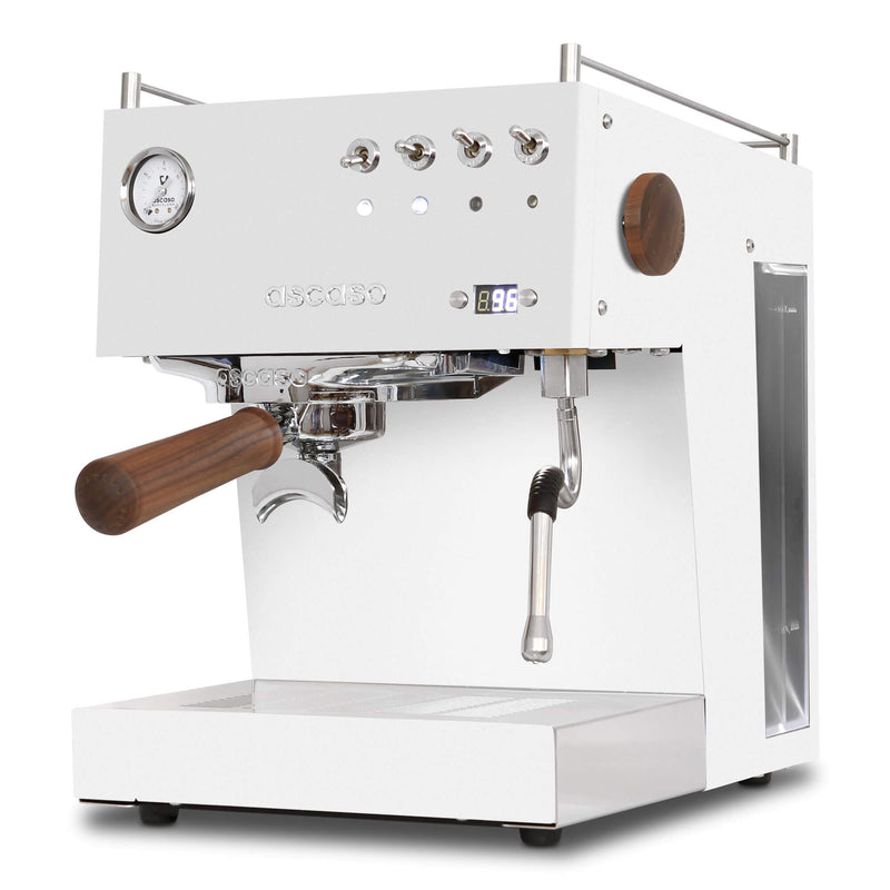 ascaso duo espresso machine white
