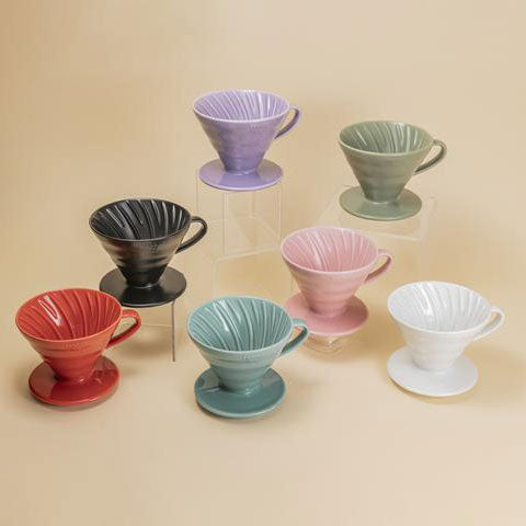 hario v60 ceramic drippers all colors