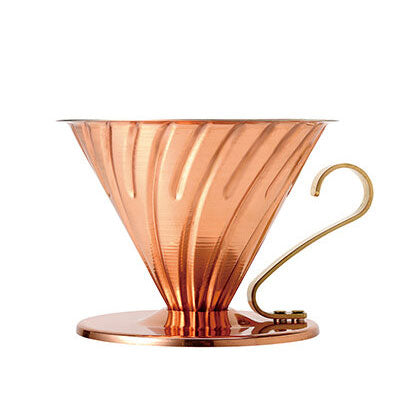 V60 Copper Coffee Dripper 02