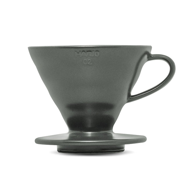  Hario V60 Glass Coffee Dripper, Size 02, Black : Home