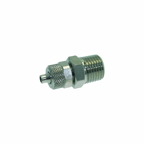 Straight 1/4" M x 6/4 mm Barb Fitting