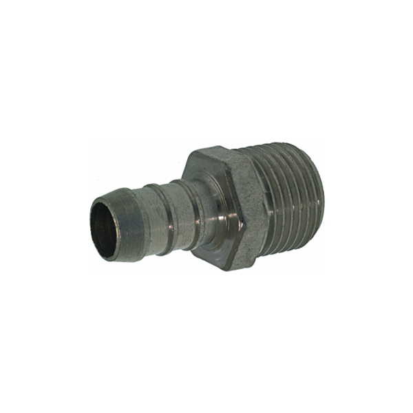 1/2" M BSP x 12mm Barb Fitting