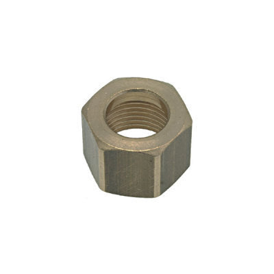 3/8" BSP Pipe End Cap Nut - 12.5 mm