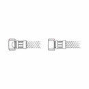 3/8" F x 3/8" F 50 cm (19.6 in) Flex Hose