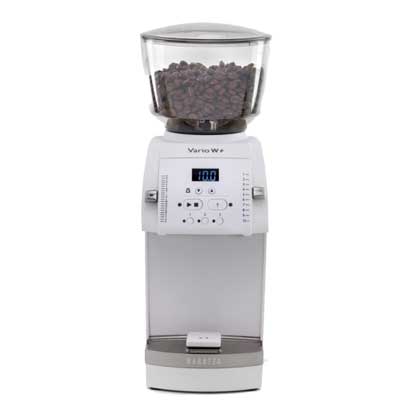 baratza vario w plus coffee grinder white