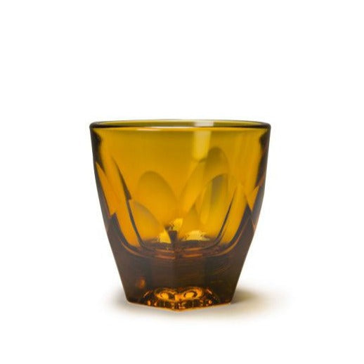 notneutral vero 6oz cappuccino glass amber