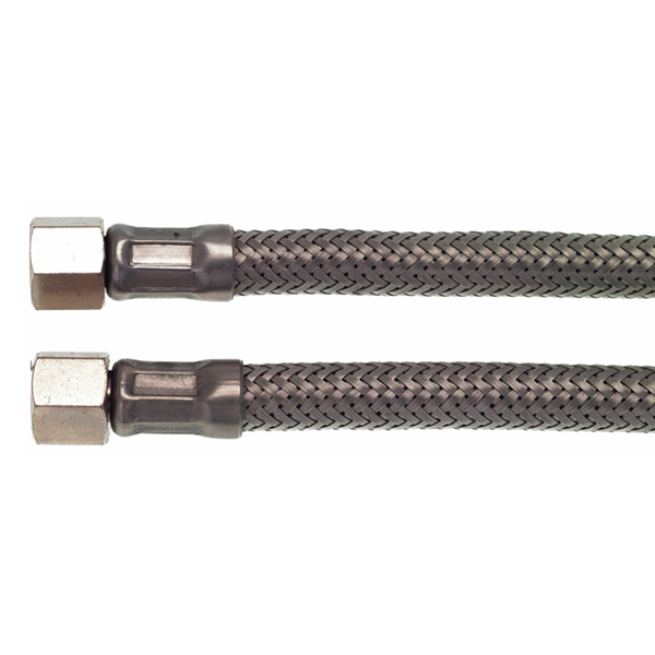 1/8" F x 1/8" F 37cm Stainless Steel Flex Hose (Special Order Item)