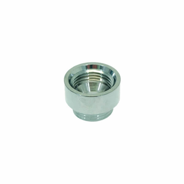 3/8F x 3/8M Chrome Portafilter Spout Extension