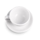 loveramics white cappuccino and saucer