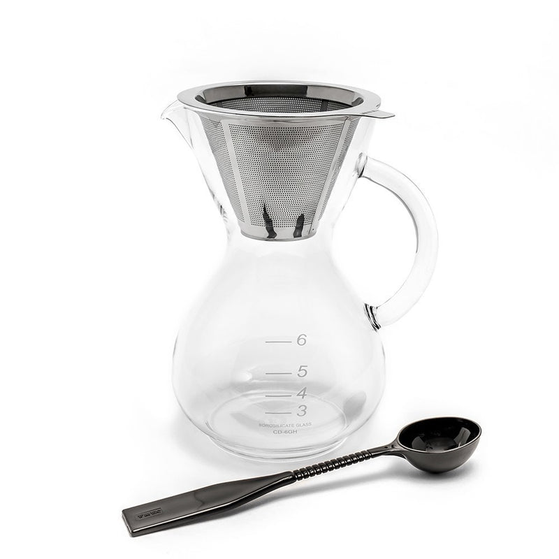 Yama Glass 6 Cup Coffee/Tea French Press (30oz)