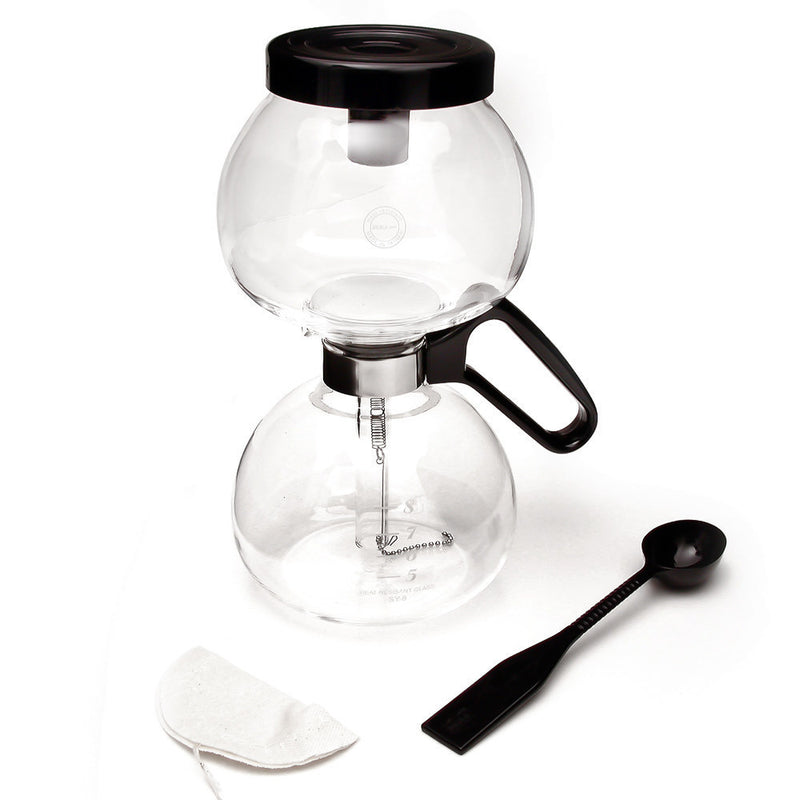 yama 8 cup stovetop siphon coffee maker