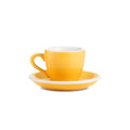 Egg Style Espresso Cup & Saucer (2.7oz/80ml) - Set of 2