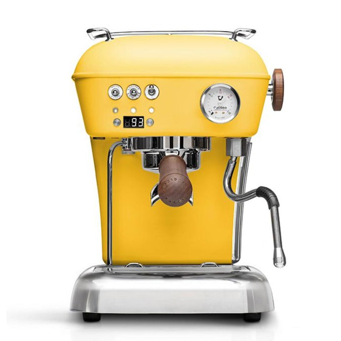 ascaso dream pid home espresso machine yellow